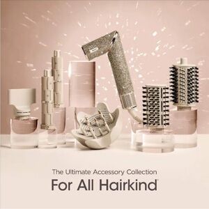 Shark Beauty FlexStyle Sparkle Hair Blow Dryer & Multi-Styler in Champagne